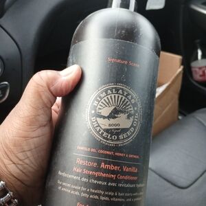 Hair Strengthening Conditioner - Amber and Vanilla. Shampoo,,cleansing Tx. Nwot